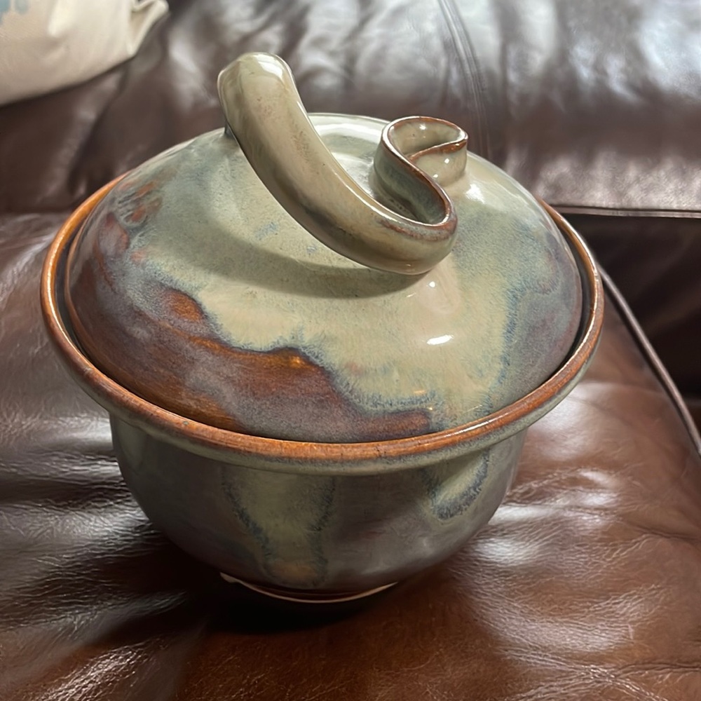 Pottery bowl - handmade